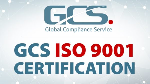 GCS ISO 90001 Certification
