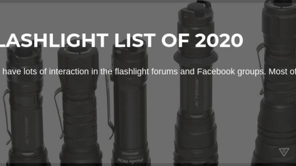 Best Flashlight List of 2020