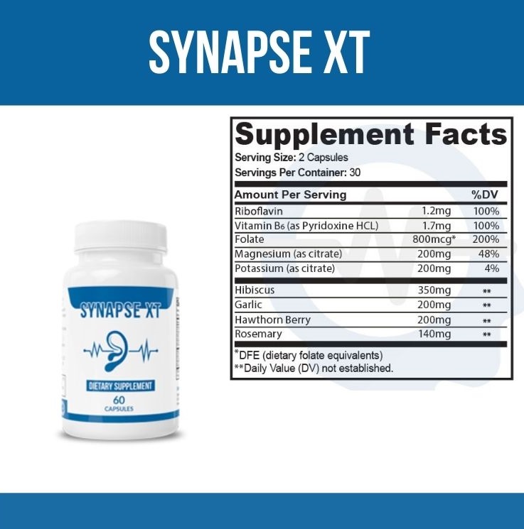 Synapse XT Reviews Report Does Synapse Work For Tinnitus Where To 