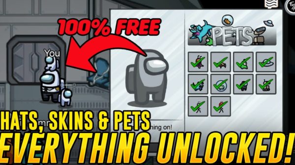 among us free skins