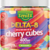 Smilz Delta 8 Gummies Cherry Cubes