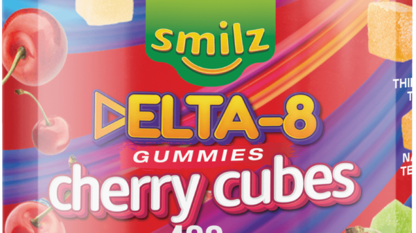 Smilz Delta 8 Gummies Cherry Cubes