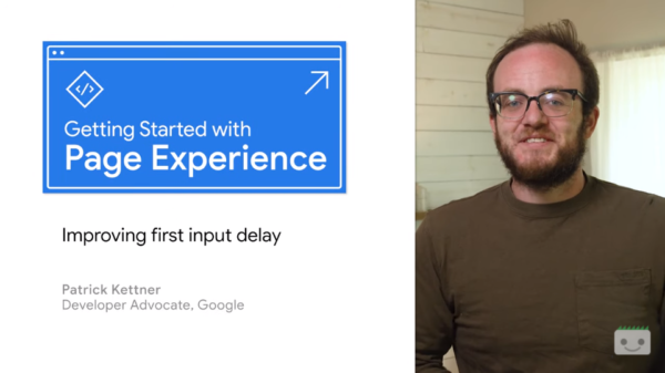 How you can improve first input delay