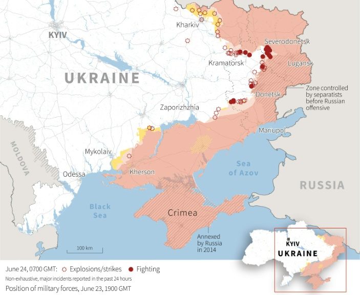 Ukraine has to cede an important battlefield city - Vimarsana News