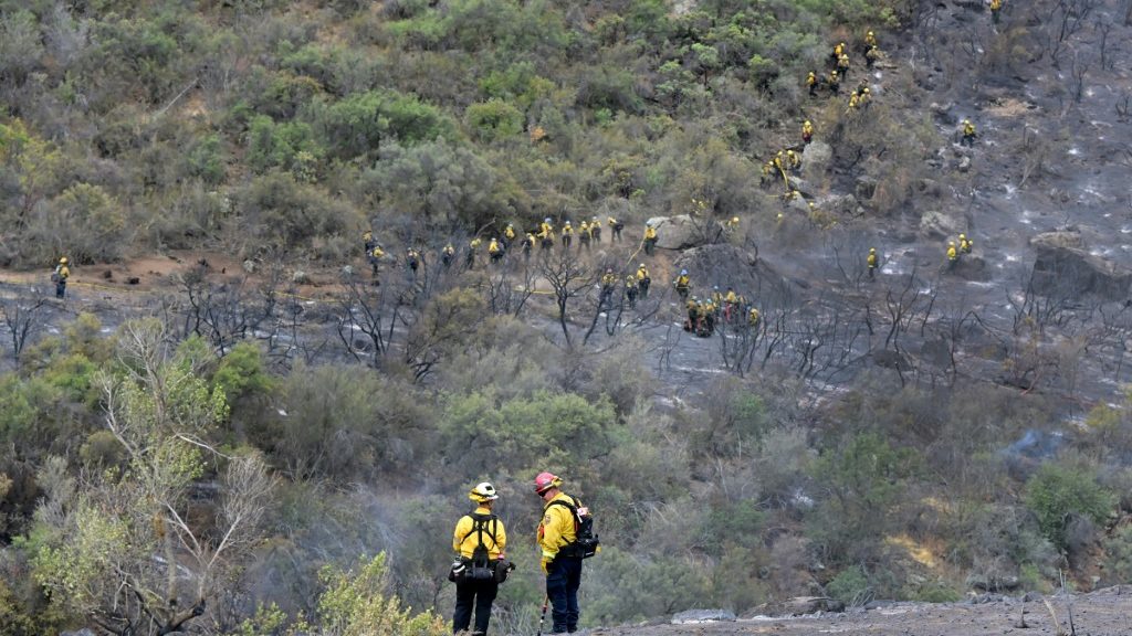 Massive California fire eases with rains - US News News - Report by AFR | Online Free Press release news distribution - Vimarsana News