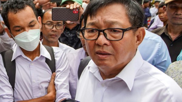 Cambodian opposition politician loses defamation case
