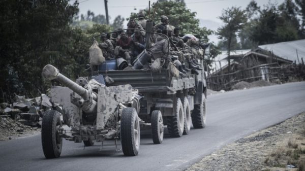Ethiopian and Eritrean forces seize key Tigrayan city say rebels