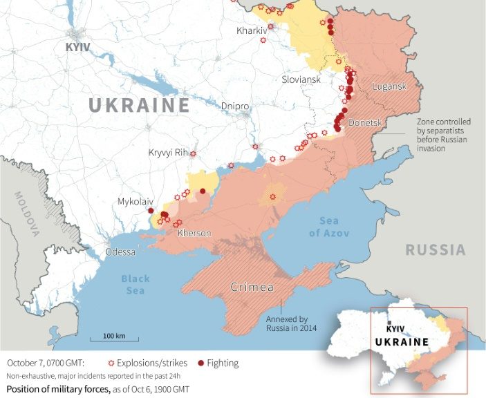 Russian-backed forces claim gains near Bakhmut in east Ukraine - Vimarsana News