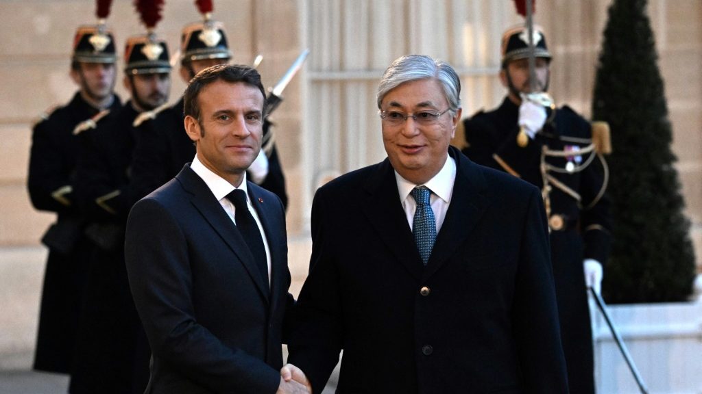 Macron courts Central Asian strongmen in quest for influence - AFR | Online Free Press release news distribution - Vimarsana News