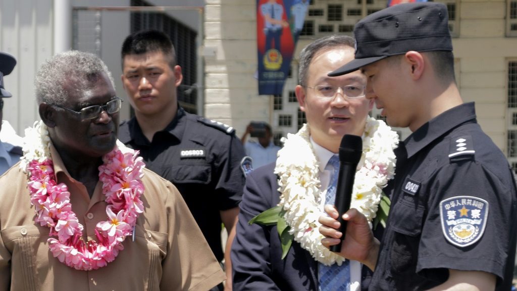 Solomons handed water cannons, police gun shipments from China, Australia - Vimarsana News