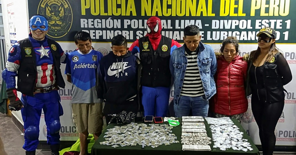 Spider-Man and friends arrest Peru drug dealers - Vimarsana News