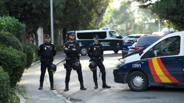 Ukraine embassy employee in Madrid lightly injured by letter bomb
