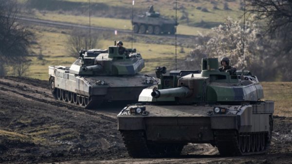 French tanks join NATO defensive line in Romania