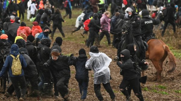1673810943 German police finish clearing site of violent anti coal protests