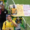 Brazilians stream to Santos to pay tribute to Pele