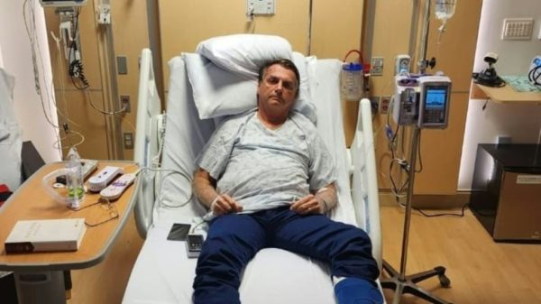 Brazils Bolsonaro tweets photo from Florida hospital