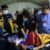 Battle to save lives in field hospital after Turkey quake