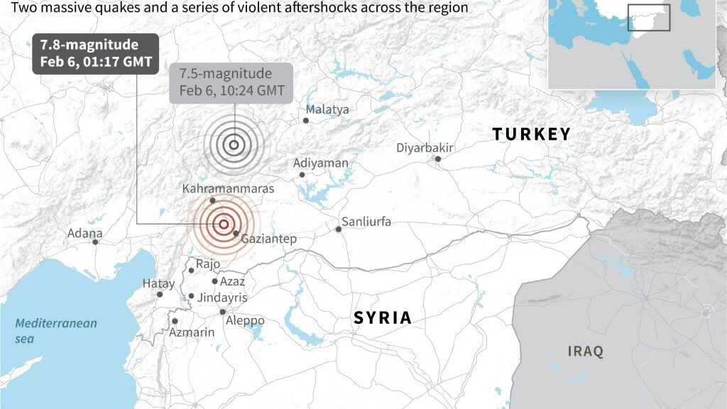 Death toll tops 20,000 from Turkey-Syria quake as hopes fade - Vimarsana News