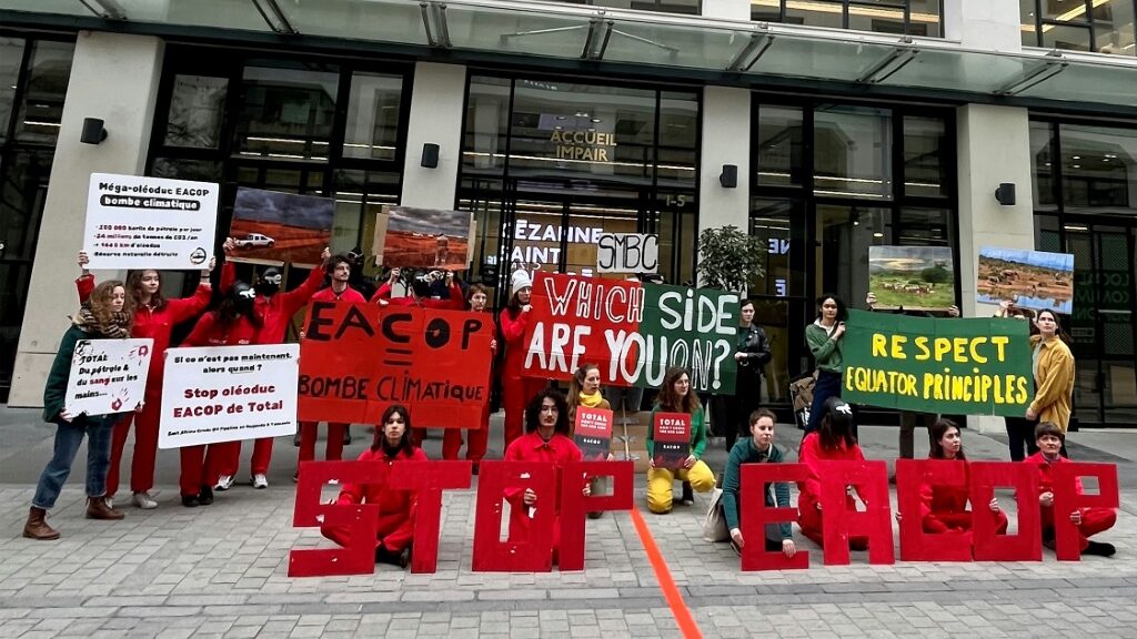 Paris protest against TotalEnergies East Africa oil pipeline - Africa News - Report by AFR | Online Free Press release news distribution - Vimarsana News