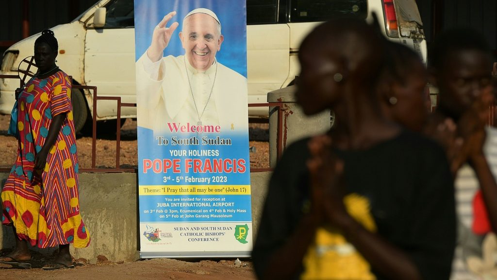 Pope Francis takes Africa peace mission to S.Sudan after DR Congo - Vimarsana News