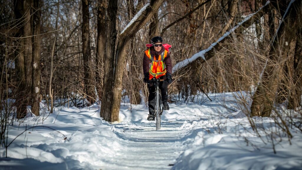 Winter snow no barrier for cyclists in Montreal - Health and Lifestyle News - Report by AFR | Online Free Press release news distribution - Vimarsana News