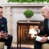 Biden celebrates St Patricks Day with Irish PM