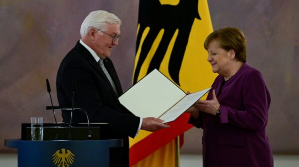 Merkel given Germanys top honour despite criticism