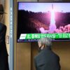 North Korea fires medium range or longer ballistic missile