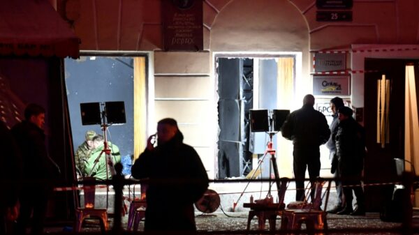 St Petersburg cafe blast kills top Russian military blogger