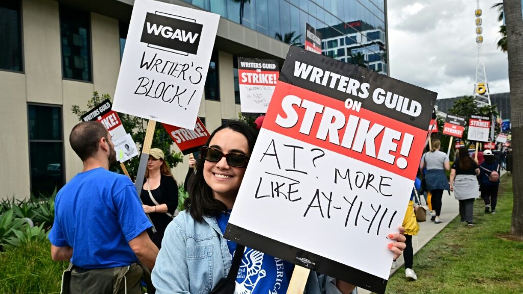 Hollywood strikes inflamed by claim AI could do writers' jobs | Online Free Press release news distribution - Vimarsana News