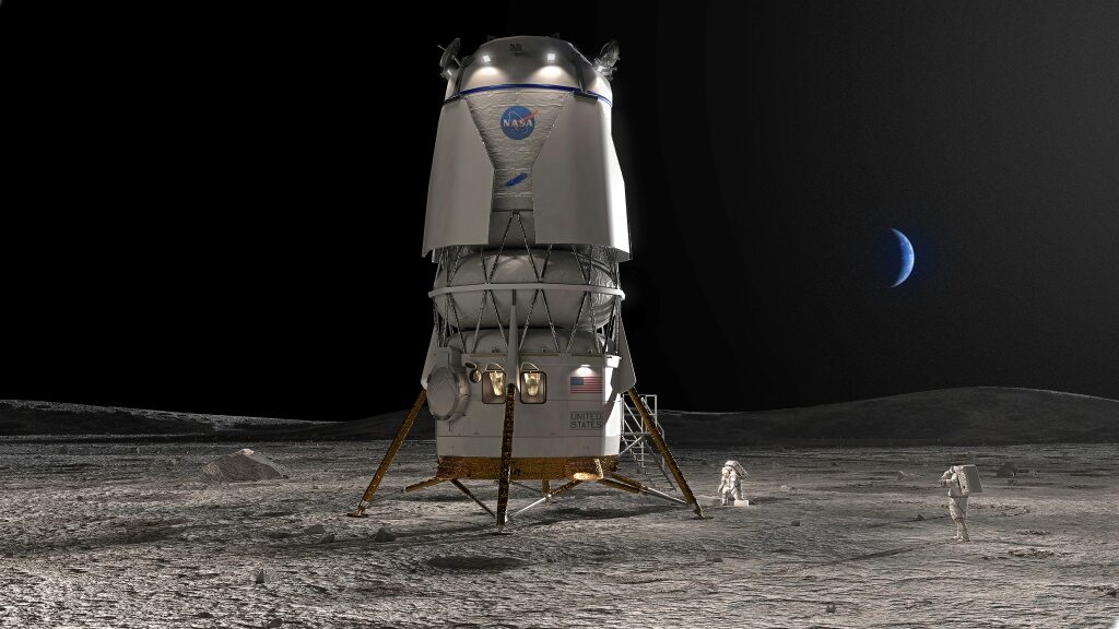 After SpaceX, NASA taps Bezos's Blue Origin to build Moon lander - AFR | Online Free Press release news distribution - Vimarsana News