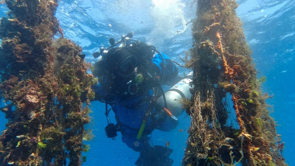 Divers fish deadly 'ghost nets' from Santorini's depths | Online Free Press release news distribution - Vimarsana News