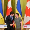 Zelensky says counteroffensive taking place as Trudeau visits Kyiv